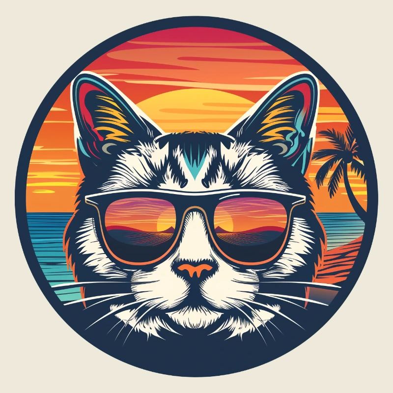 Sunrise cat