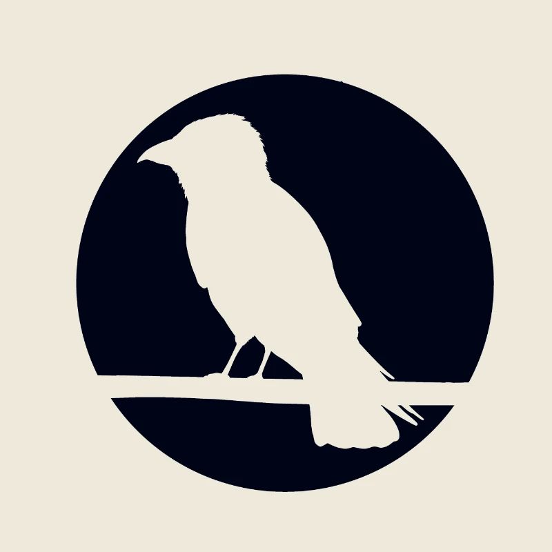 Corbeau sur une branche