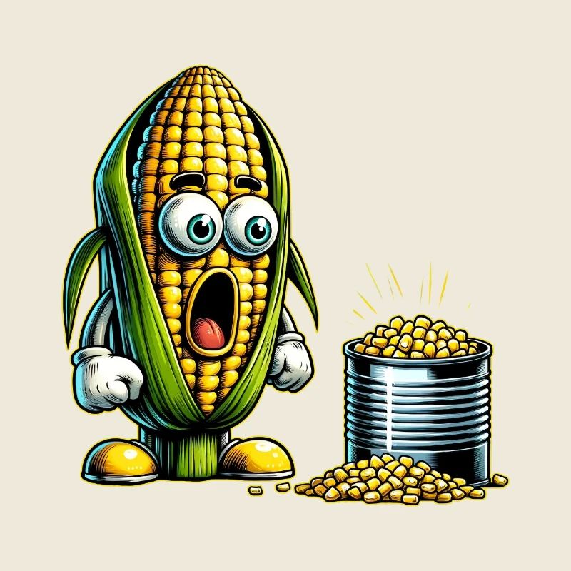 Funny corn design
