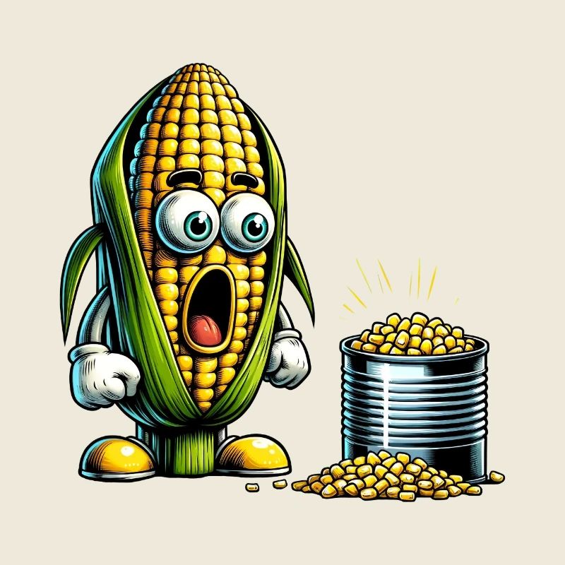 Funny corn design
