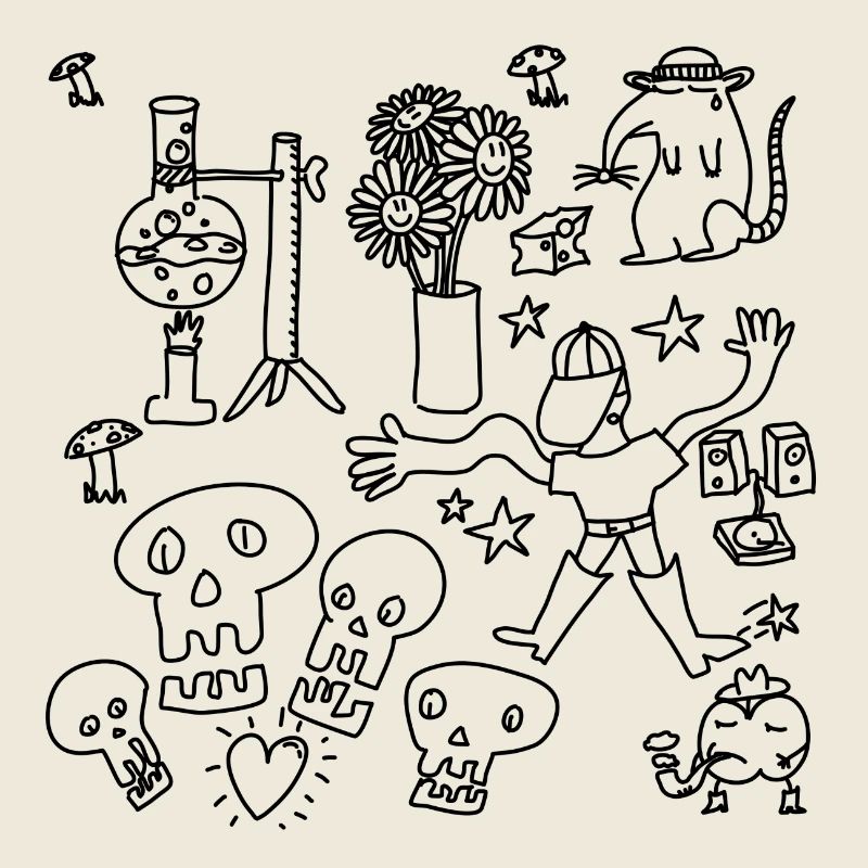 Kritzeln oder nach Hause gehen