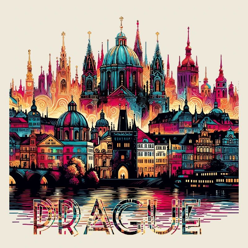 Prague Capitale République tchèque Cadeau