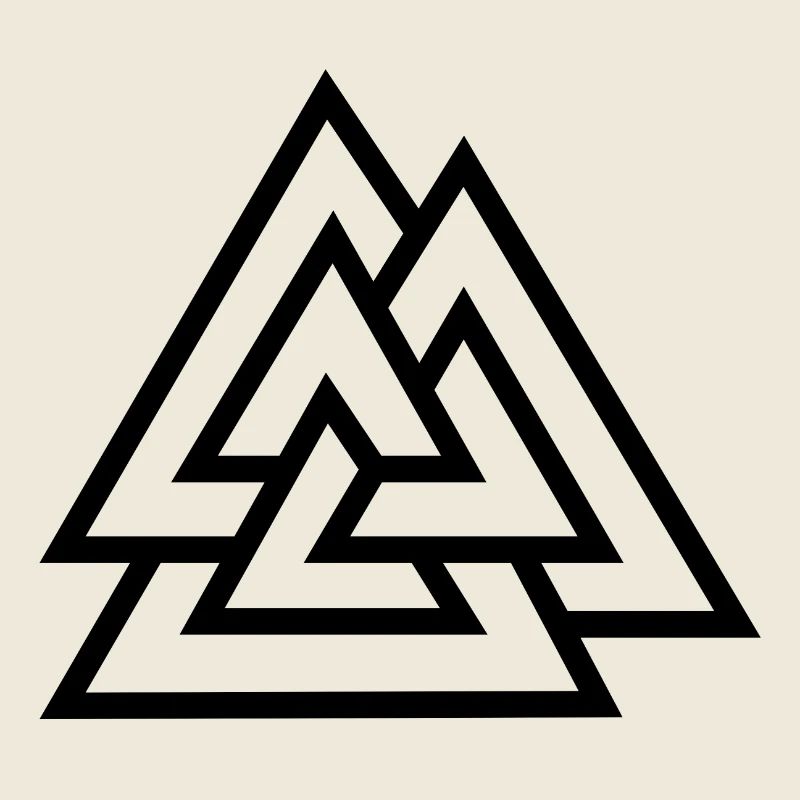 Valknut black