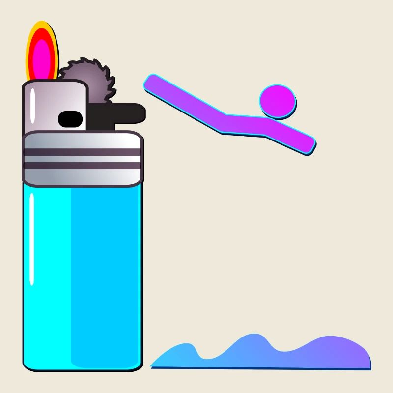 LIGHTER SWIMMING DIVING