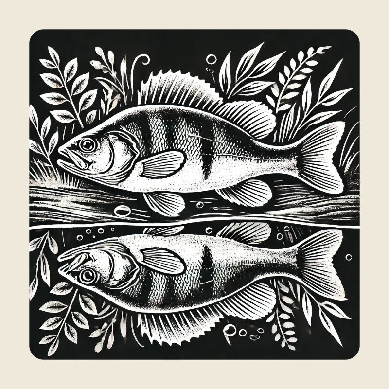 Conception de la silhouette d'un pêcheur à la