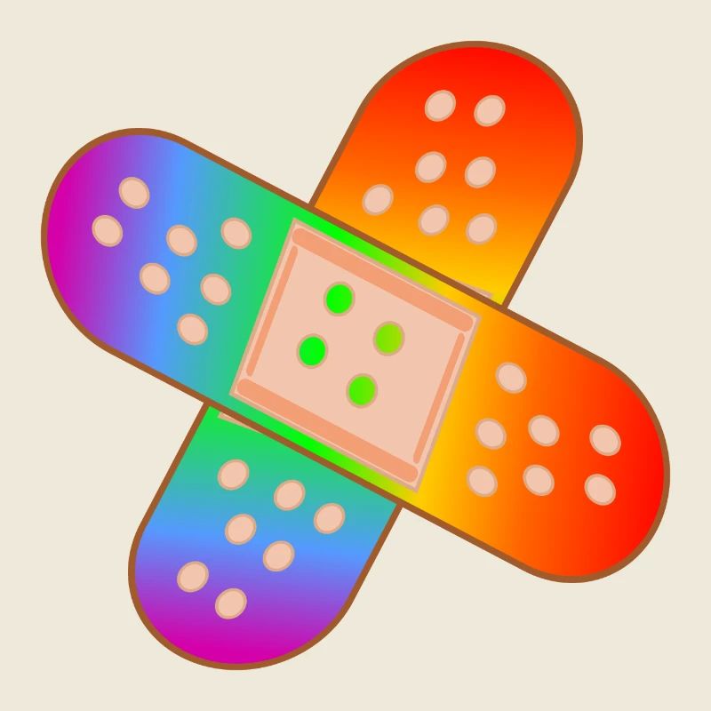 REGENBOGEN PFLASTER