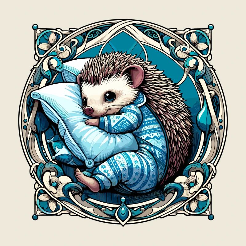 Hérisson Câlin Cadeau Dâtril Oreiller Câlin