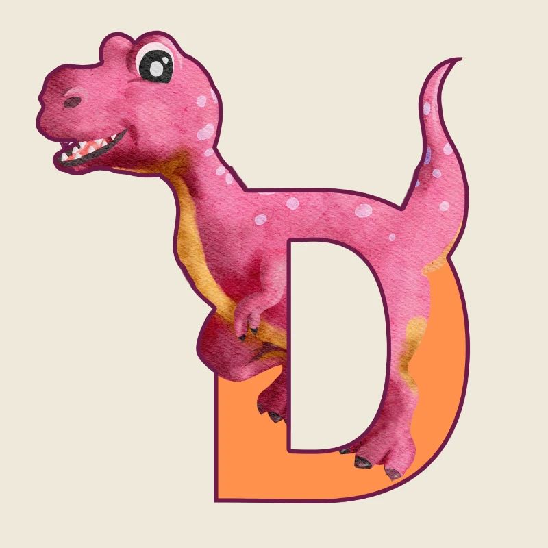 D - DINOSAURIER, Personalisierbar