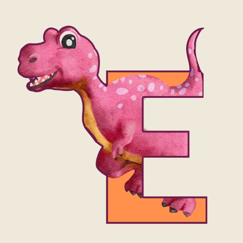 E - DINOSAUR, customizable