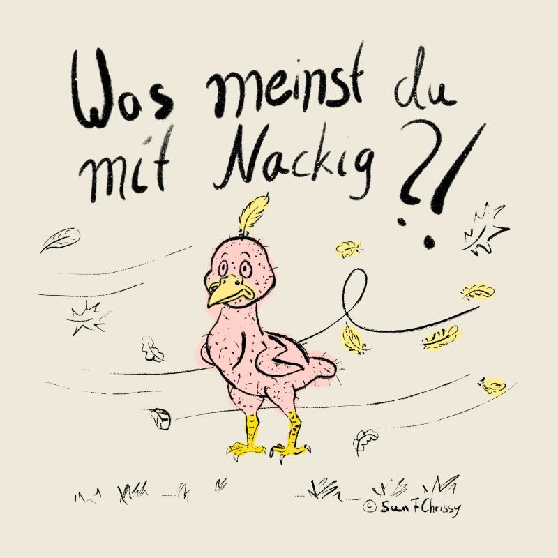 Ein Mausender Vogel im Herbstwind in Farbe