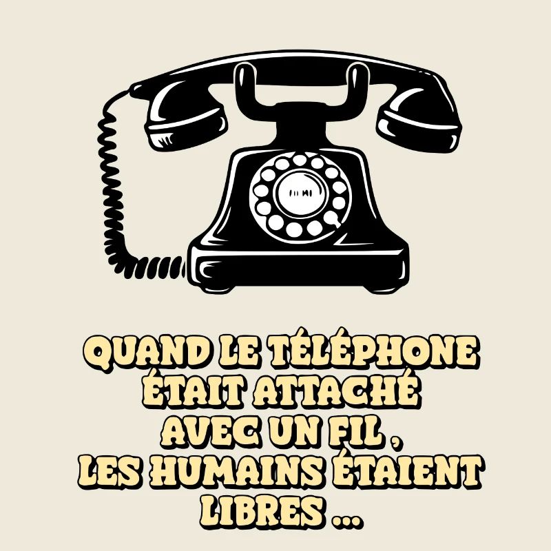 Wenn das Telefon ein Kabel hatte