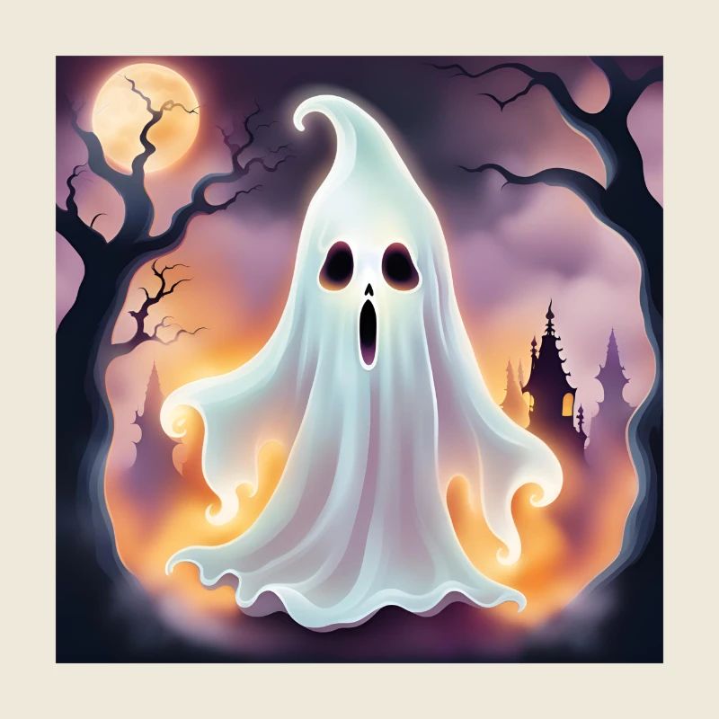 Ghost, Halloween, Scare