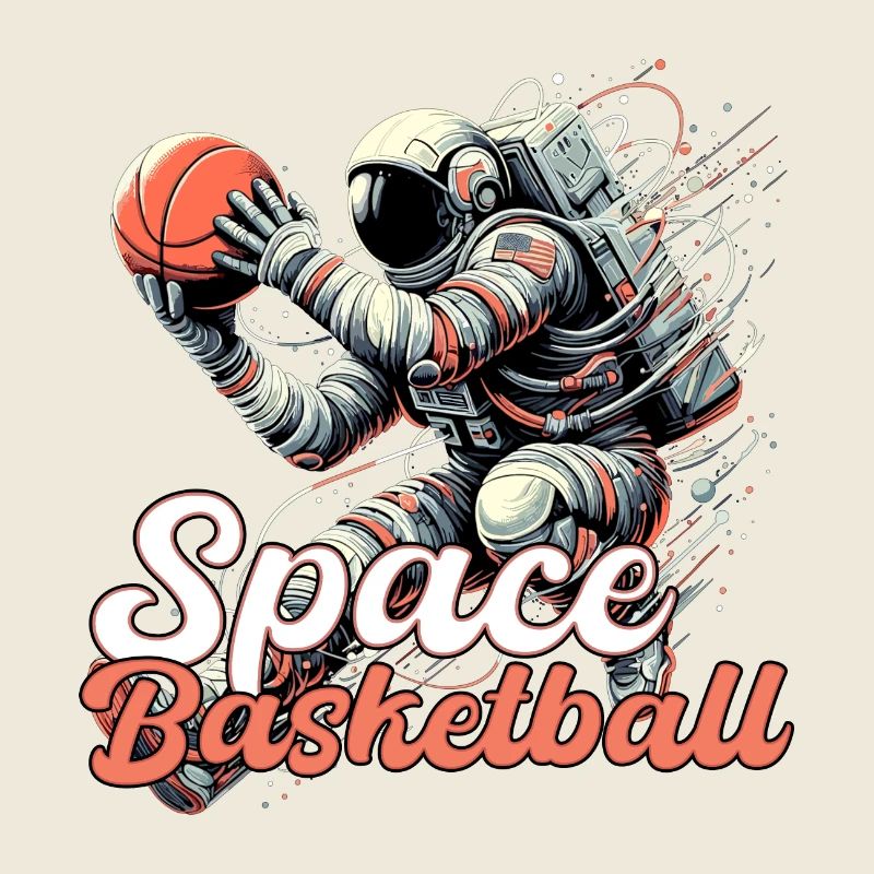 Cadeau d’astronaute de basket-ball de l’espace