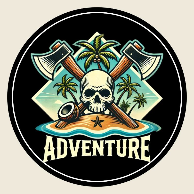Abenteuer Skull Insel Patch