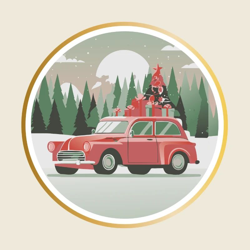 Weihnachtsauto, Geschenkauto, Weihnachtsgeschenke
