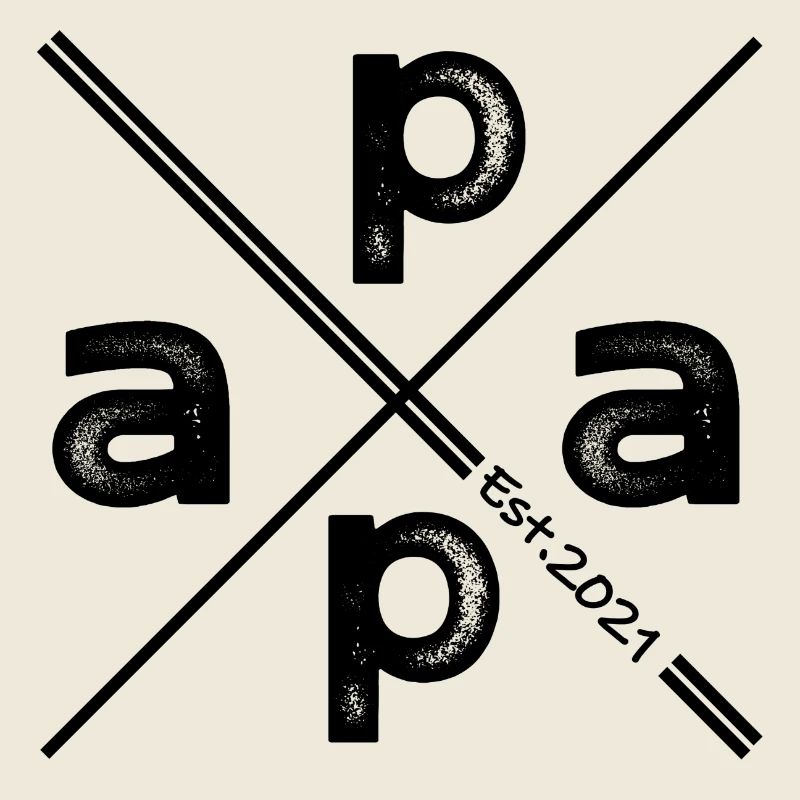 Papa Established 2021 – Vintage Gift Design