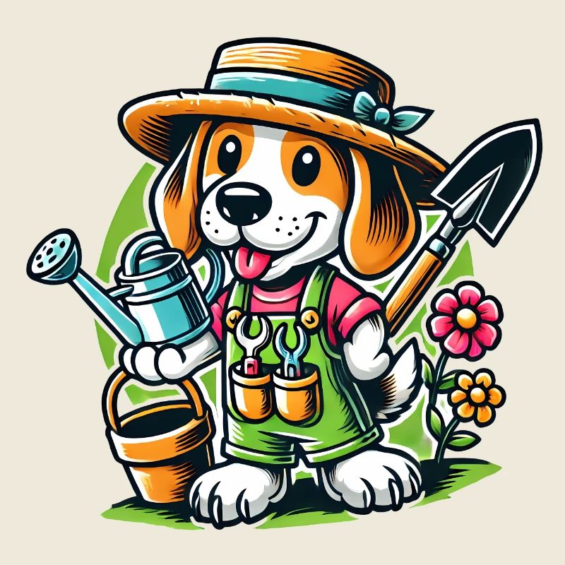 Beagle Gärtner