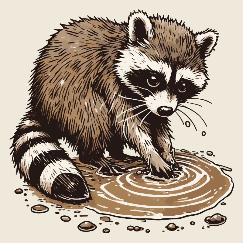 Waschbär