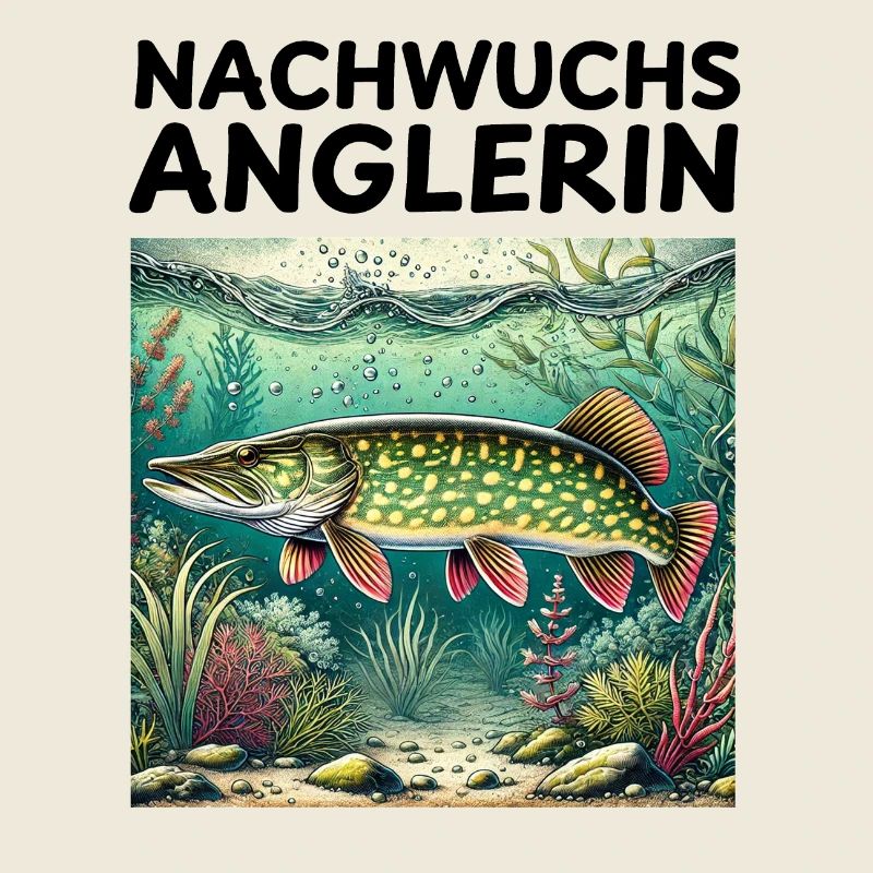 Brochet - Jeune pêcheur