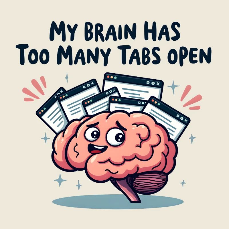 My brain has too many tabs open