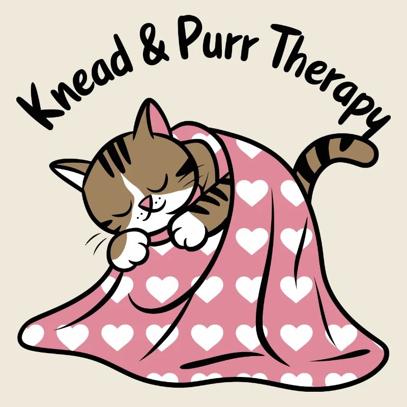 Schnurrendes Nickerchen Unter Herz Decke