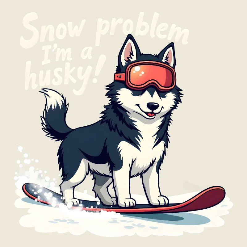 Kein Problem, ich bin ein Husky!