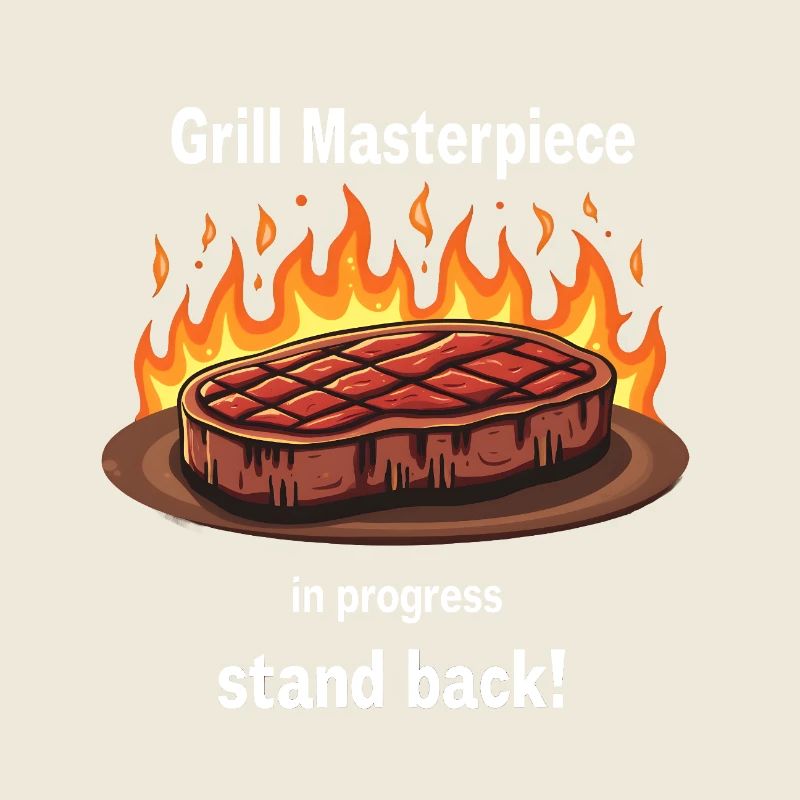 Grill Masterpiece in Progress