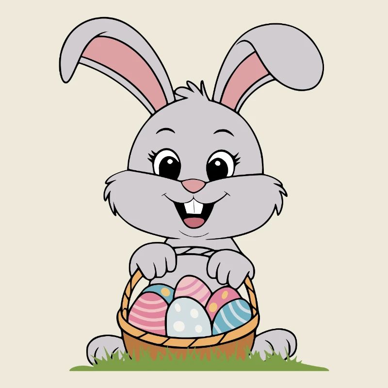 Cute Easter Rabbit