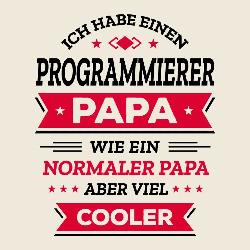 PROGRAMMIERER PAPA: COOL, TECH, DIGITAL, INNOVATIV