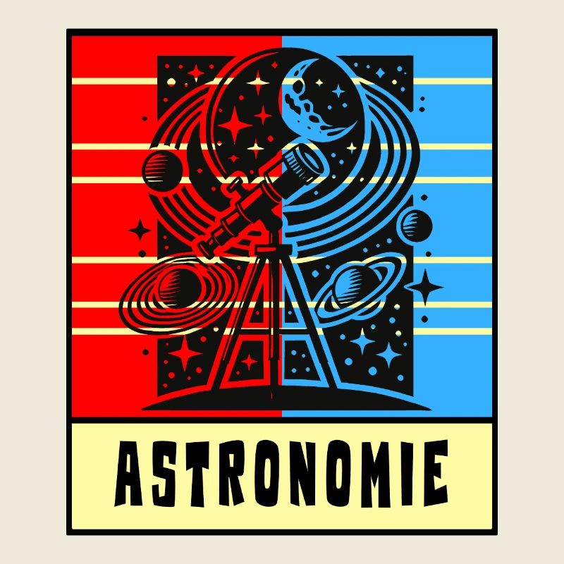 Astronomie Retro Style