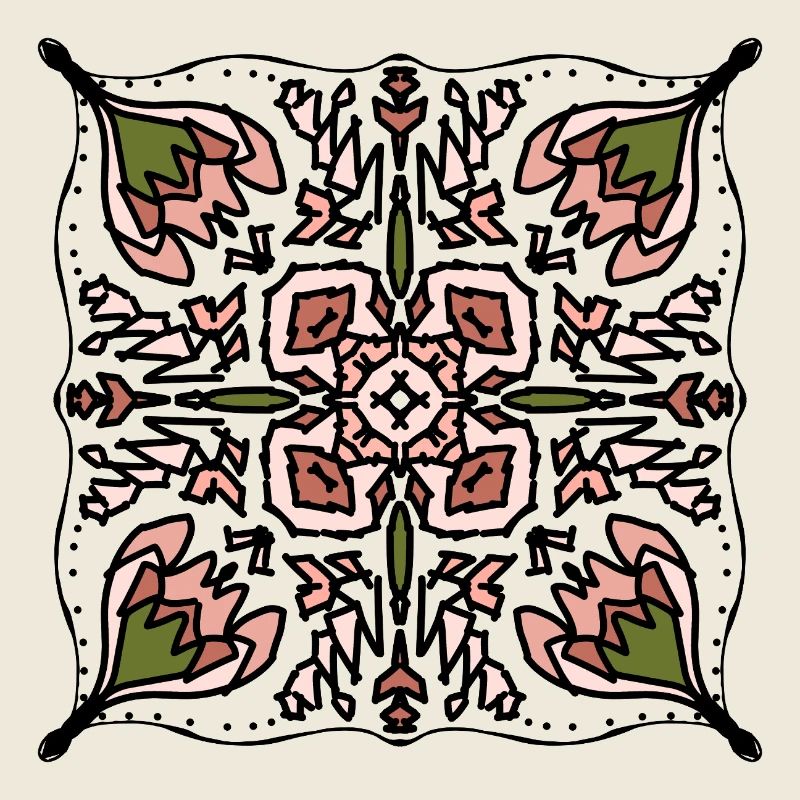 Folkloric Mandala