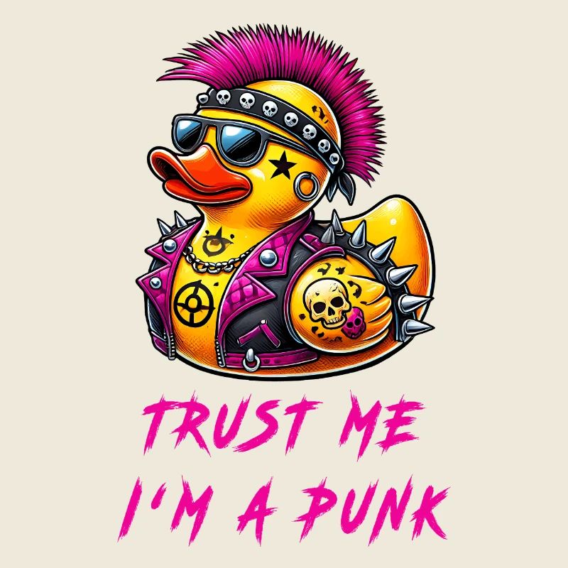 Trust me, I'm a punk / duck