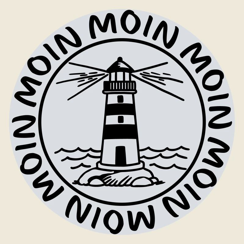 Moin Moin Leuchtturm – Maritimes Küsten Design