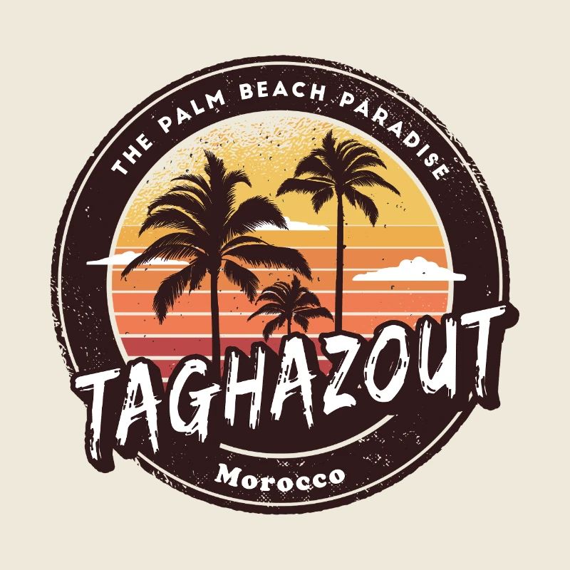Taghazout Morocco Palm Trees Design