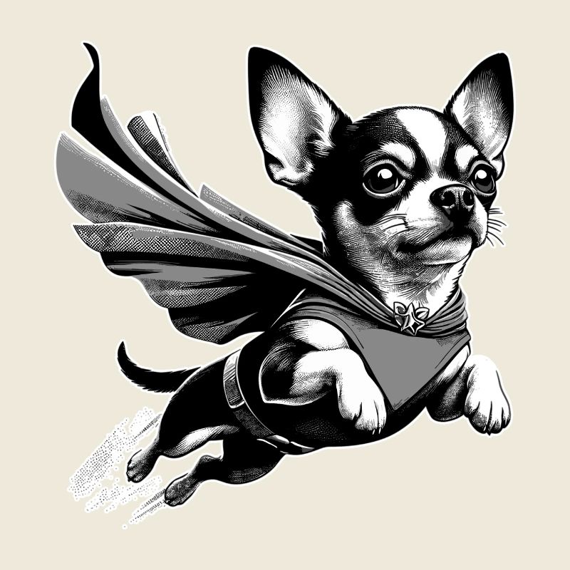 Super Dog Chihuahua Chi Chis Gift