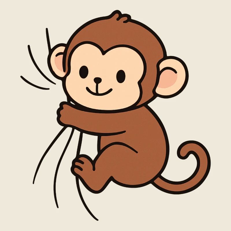 Dear little monkey