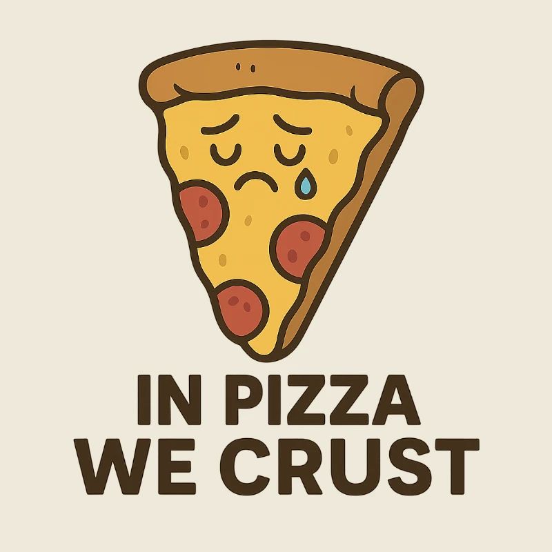 Dans la pizza on croûte