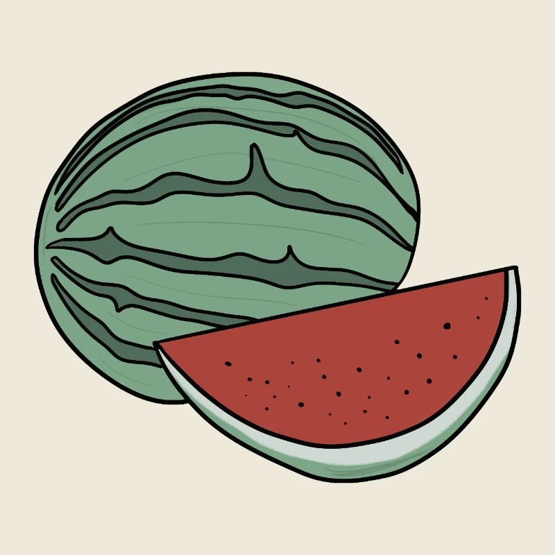 Délicieux fruit pastèque