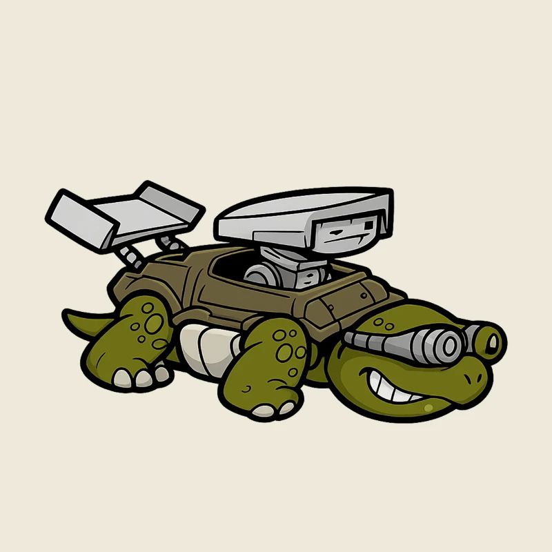 Turbo Schildkröte Hightech