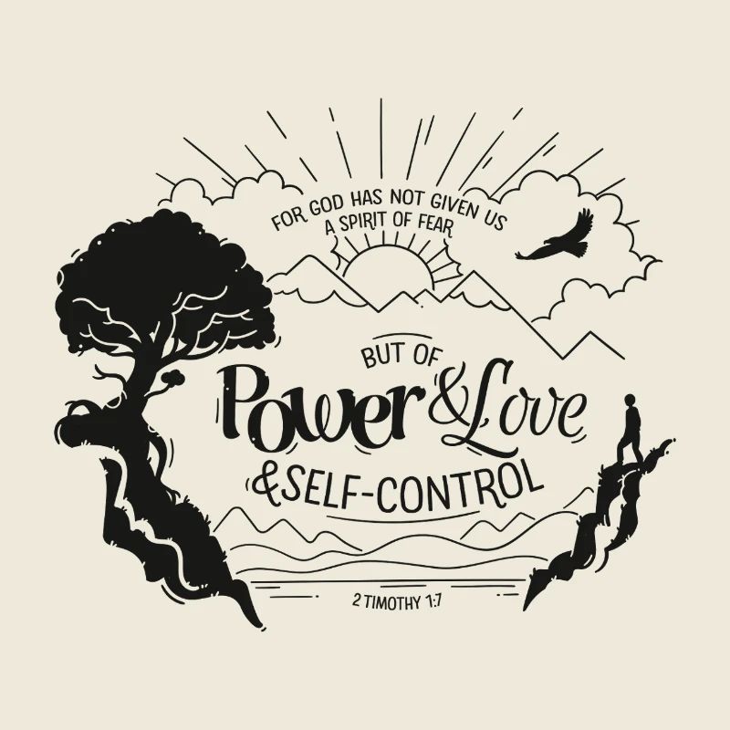 Dieu ne nous a pas donné un de crainte