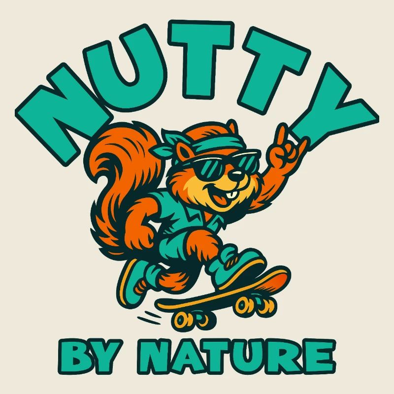 Nutty by Nature Squirrel Skate