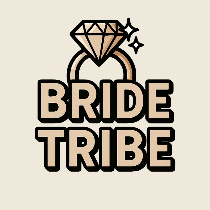Bride Tribe EVJF bague dorée chic