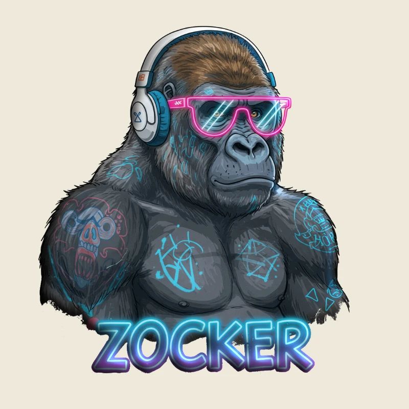 Zocker Gorilla