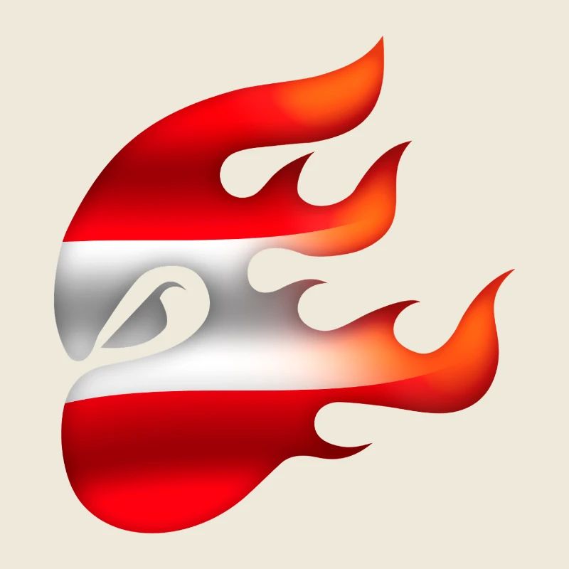 Flag of Austria - Austria - Ninja