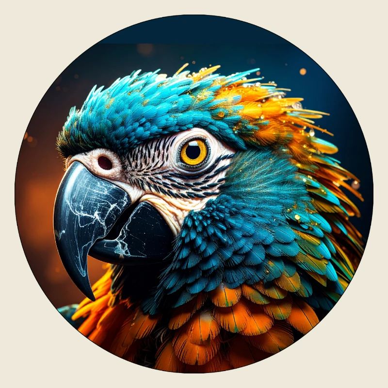 papagei,bunt,pailletten,glitzer,vogel