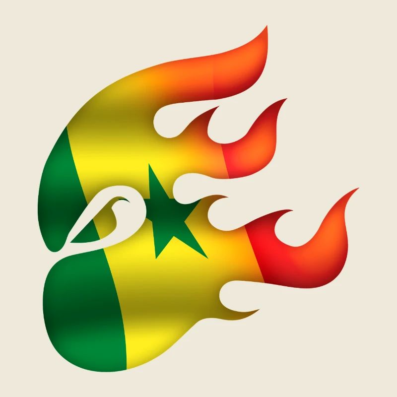 Drapeau du Sénégal - Sénégal - Ninja