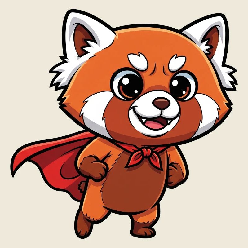 Conception de chaton de super-héros