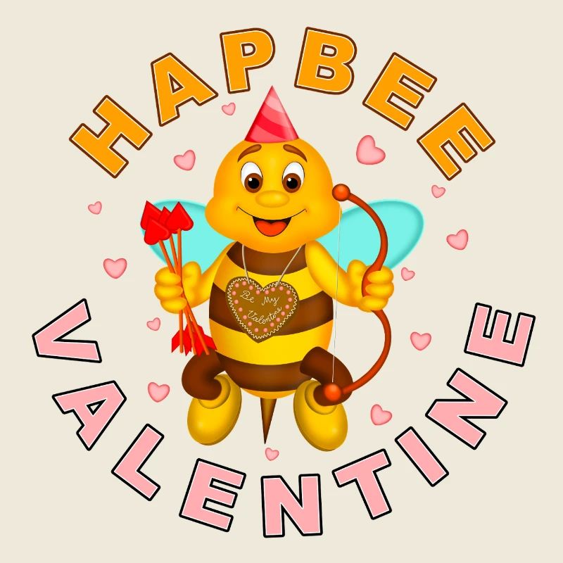 HAPBEE Saint-Valentin avec texte
