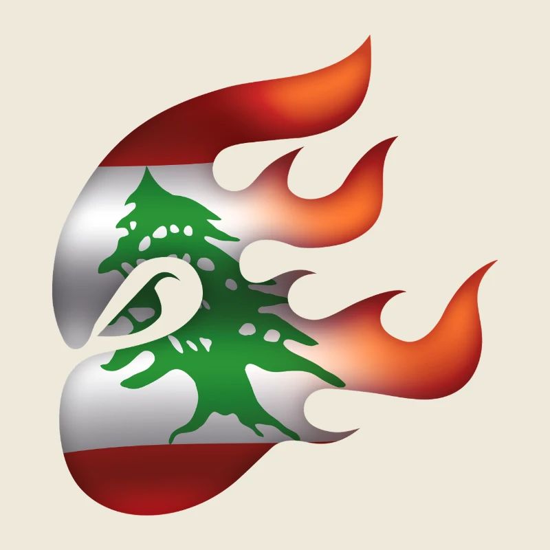 Drapeau du Liban - Liban - Ninja