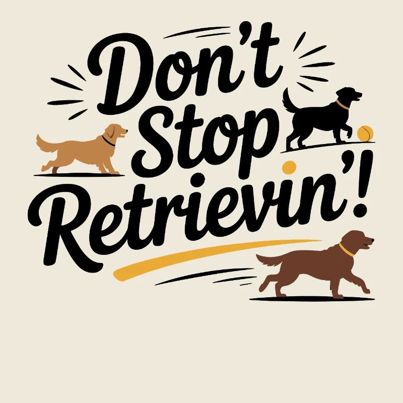 Retriever Dog Lover Pun 